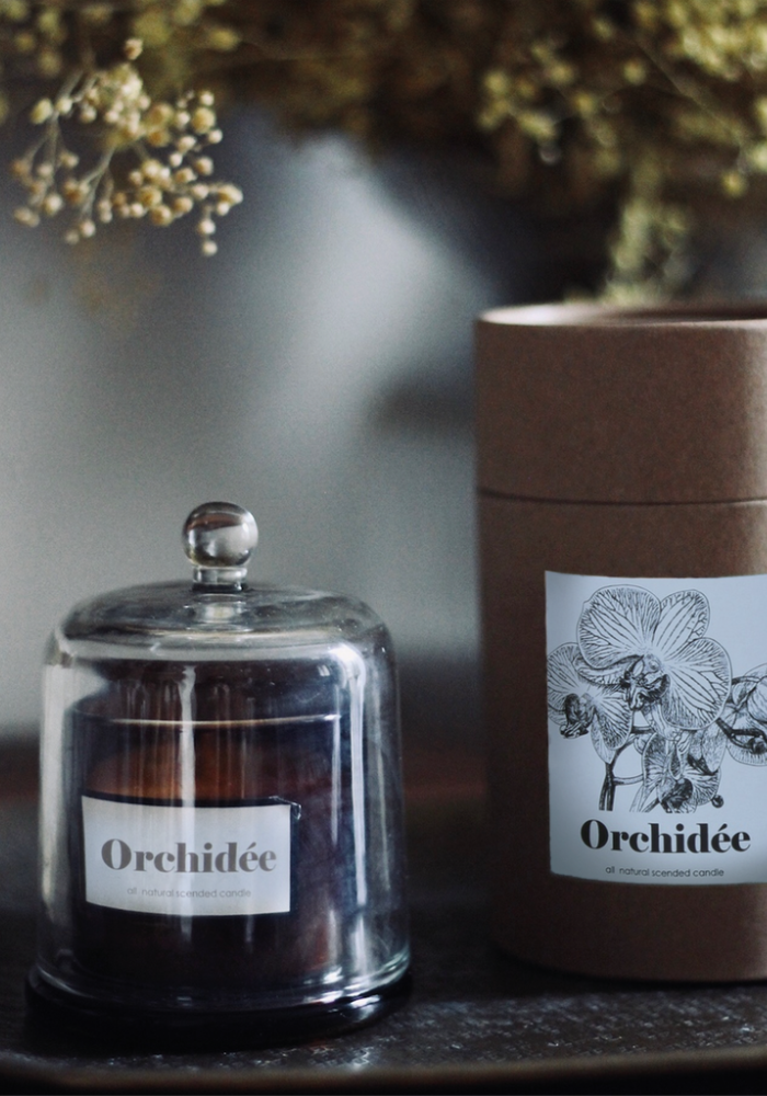Bougie Cloche Orchidée - Sélectionné par Blush