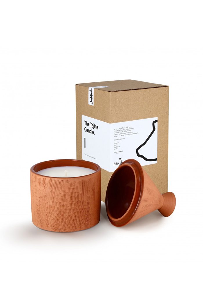 Bougie Tajine Terracotta S - Côté Bougie