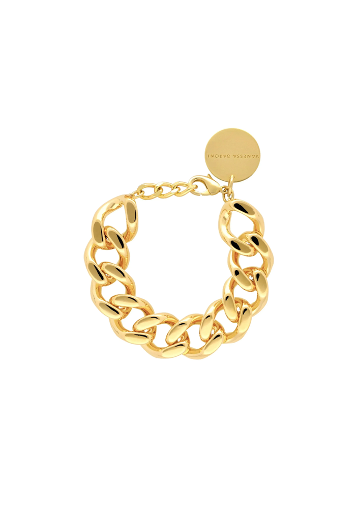 Bracelet Mini Flat Chain Gold - Vanessa Baroni