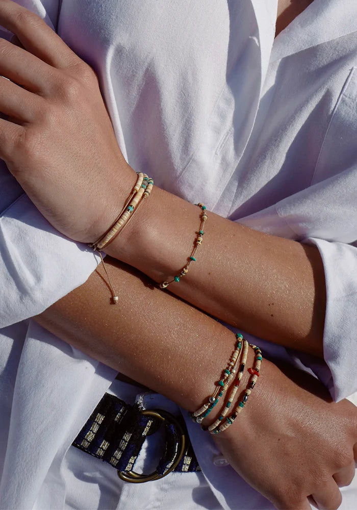 Bracelet Multi Pierres Perle Keshi - Be By Cat