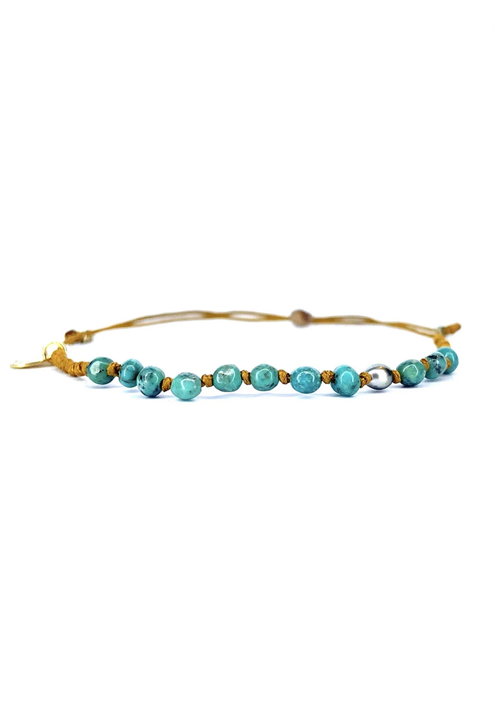 Bracelet Turquoise Keshi - Be By Cat 