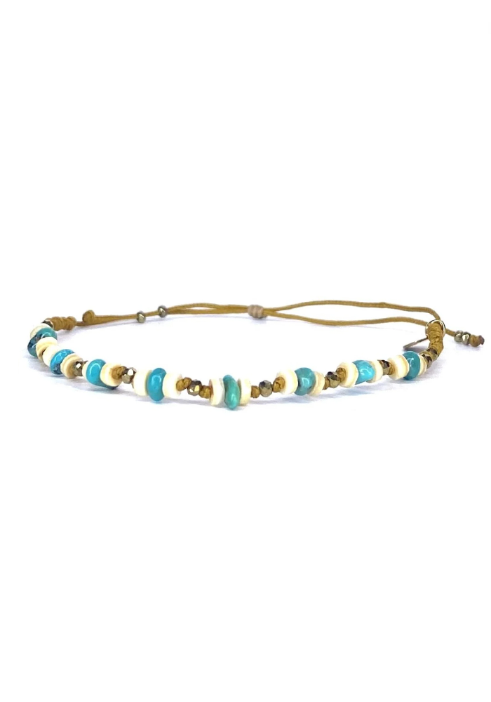 Bracelet Turquoise Coquillage Nacre - Be By Cat