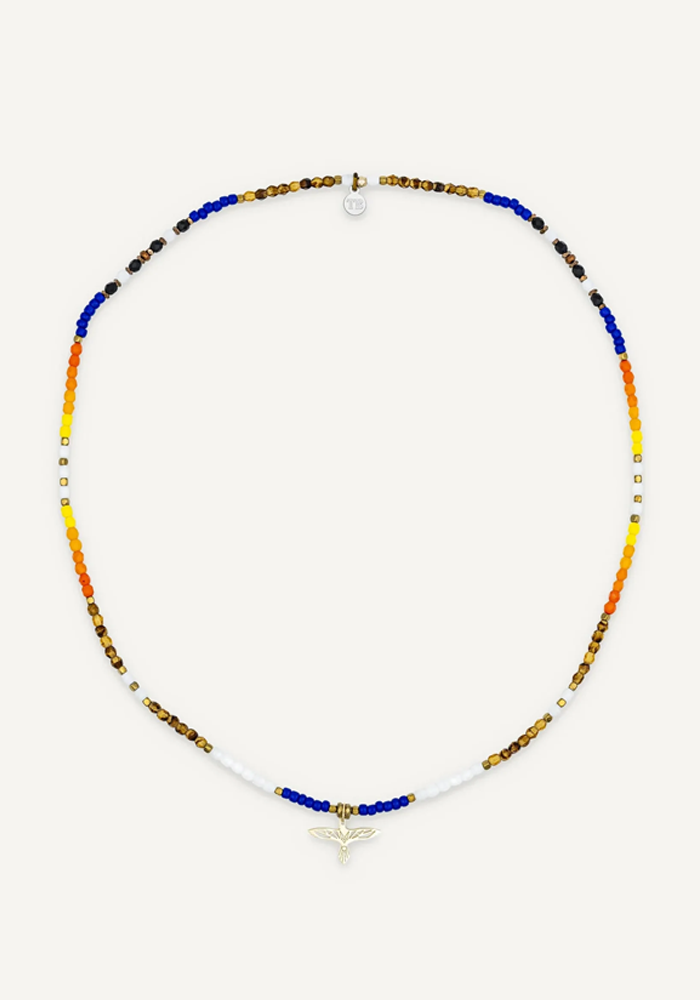 Bracelet 3 Tours Ou Collier Eagle Indian - Têtes Blondes