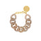 Bracelet Flat Chain Biancone Marble