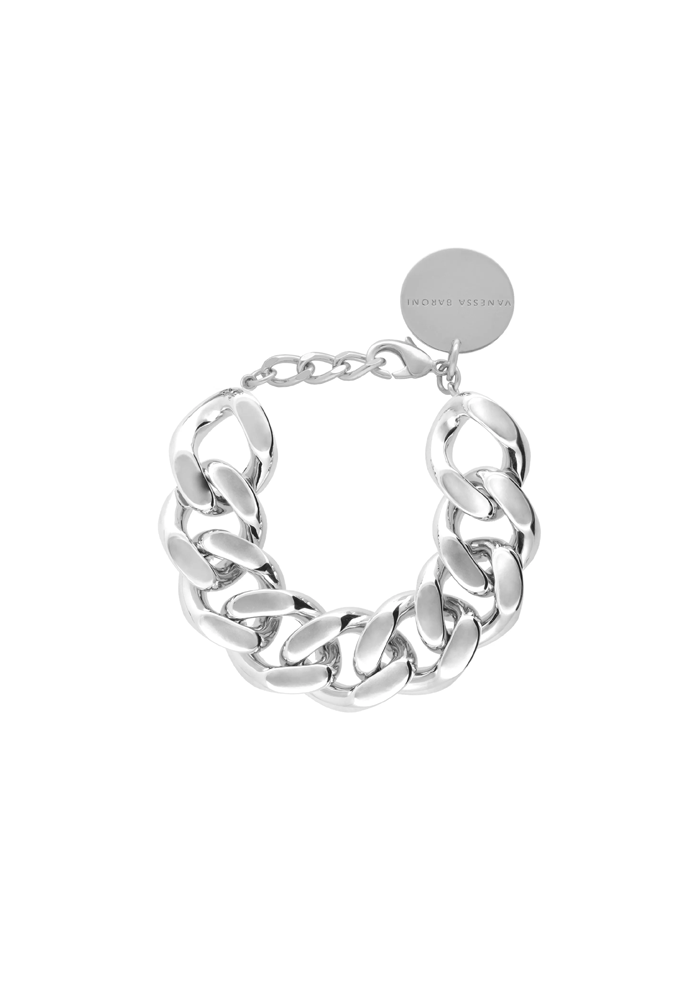 Bracelet Flat Chain Silver - Vanessa Baroni