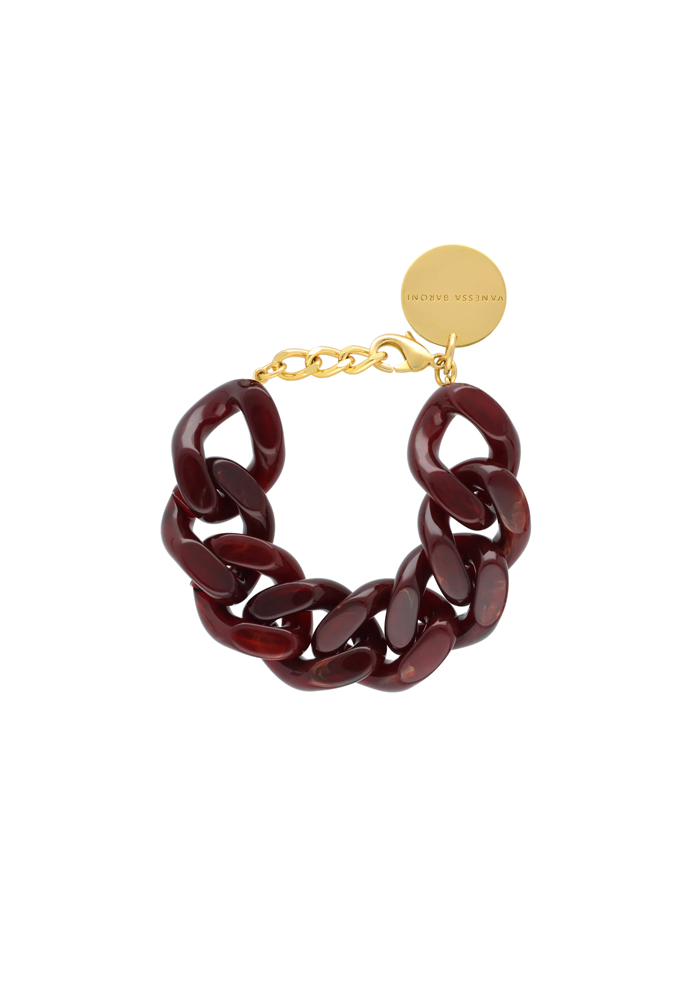 Bracelet Great Bordeaux Marble - Vanessa Baroni