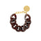 Bracelet Great Dark Brown Marble