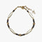 Bracelet Prism Argent Et Coquillages Gris