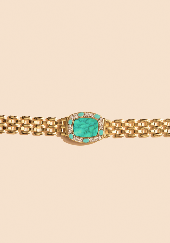 Bracelet Ranee Turquoise - Be Maad