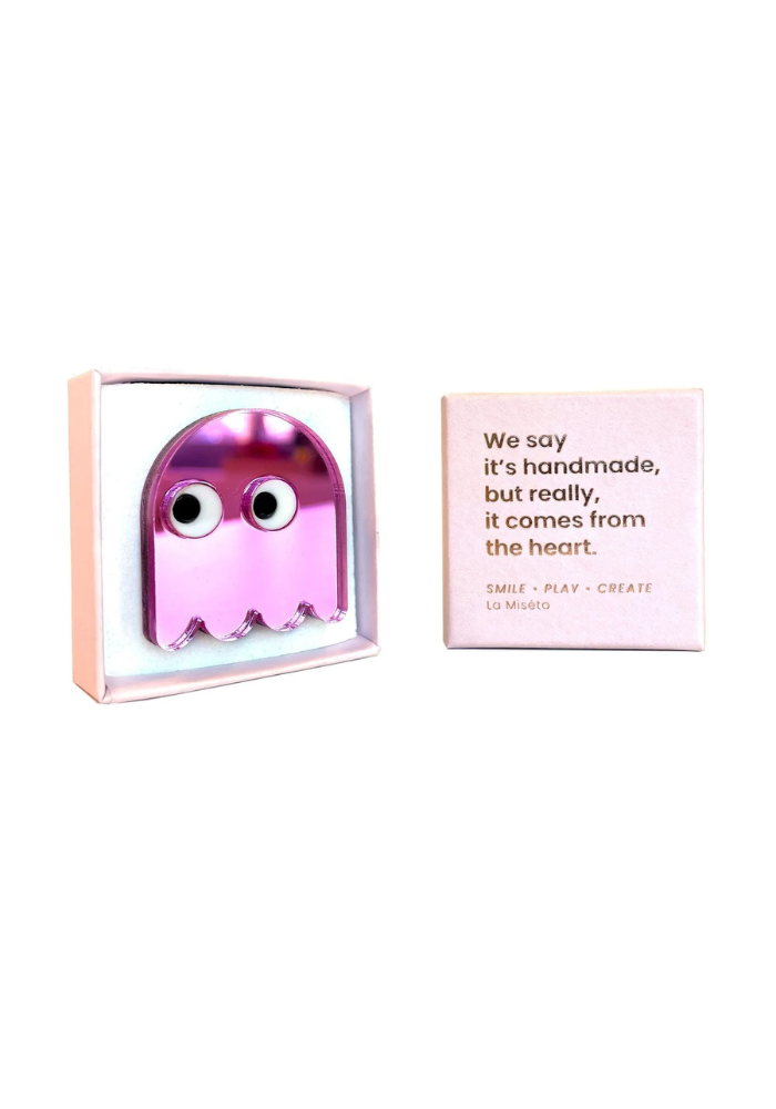 Broche Fantôme Rose - Sélectionné par Blush
