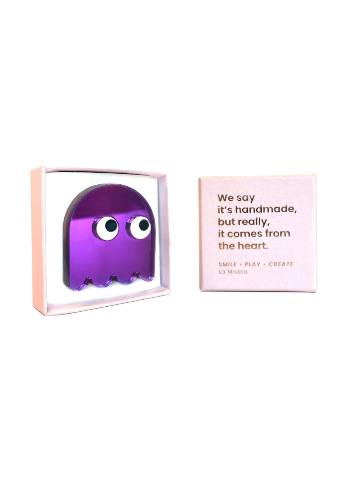 Broche Fantôme Violet - Sélectionné par Blush