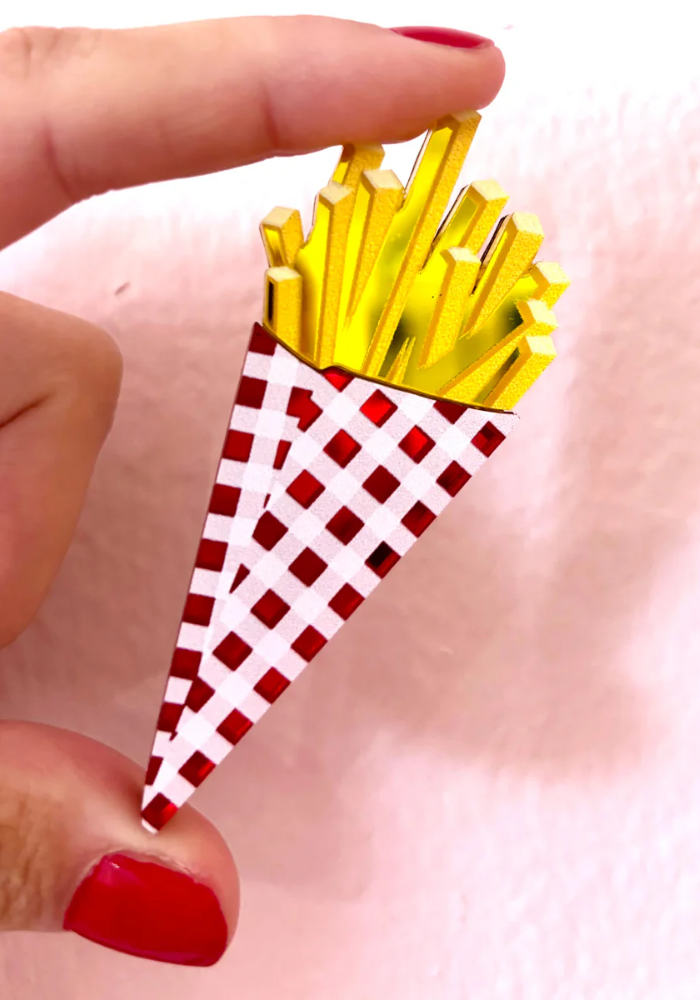 Broche Fries Before Guys - Sélectionné par Blush