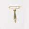 Broche Sardine XXS Kaki