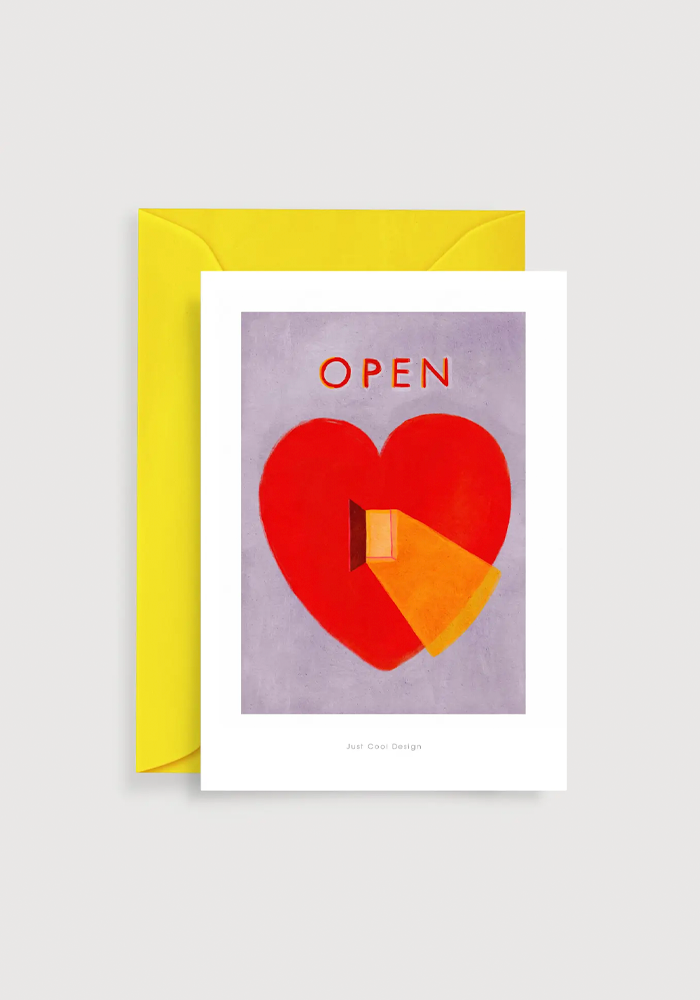 Carte Open Heart - Blush Sélection Jeux