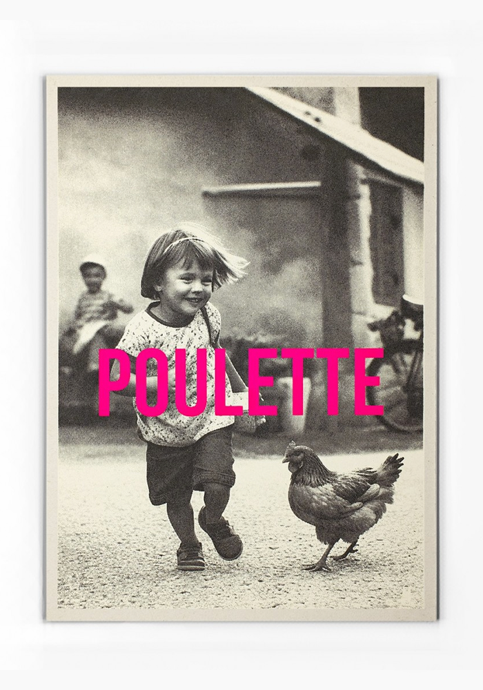 Carte XL Poulette - Kencre