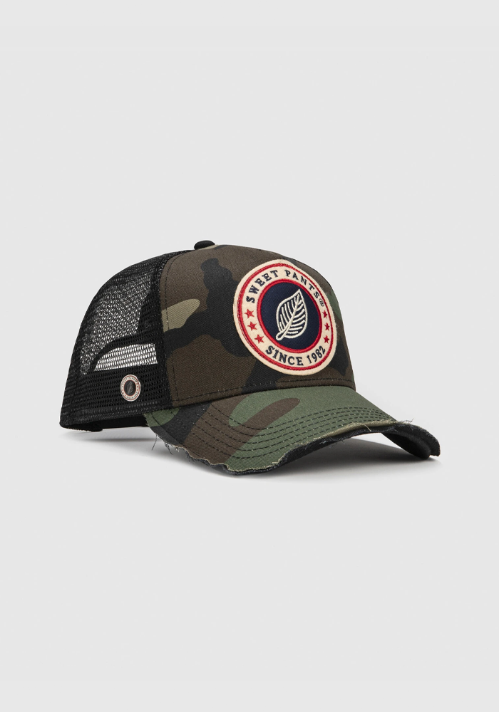 Casquette Home Run Full Camouflage Black - Sweet Pants