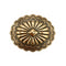 Golden Rosette Belt Buckle