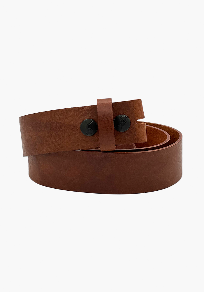 Tige De Ceinture Cuir Preto Marron - Yolete