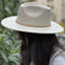 The Wild Hat In Ivory Suede