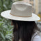 Chapeau The Wild En Suede Ivoire