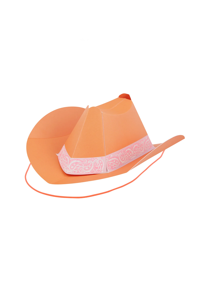 Lot De 8 Chapeaux De Cowboys En Carton - Meri Meri