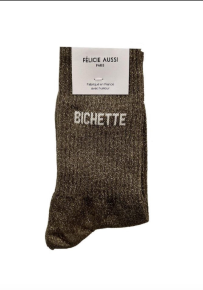 Chaussettes "Bichette" Paillettes - Félicie Aussi