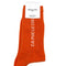Chaussettes Ça Pue Le Cul Orange Paillettes