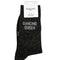 Chaussettes Dancing Queen Noir Paillettes