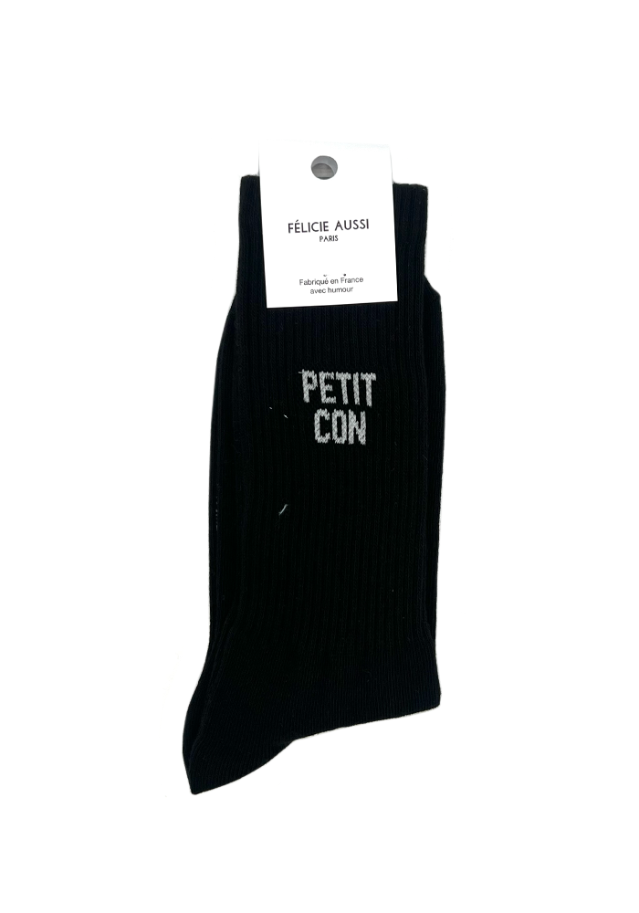 Chaussettes Homme Petit Con Noir - Félicie Aussi