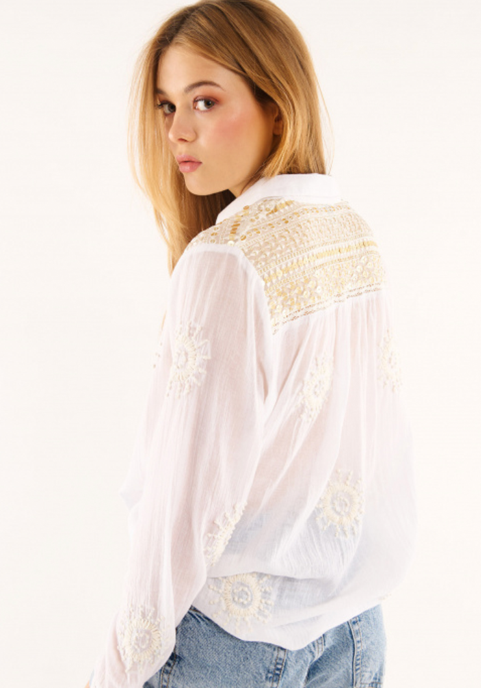 Chemise Lydie Blanche - Wild Paris