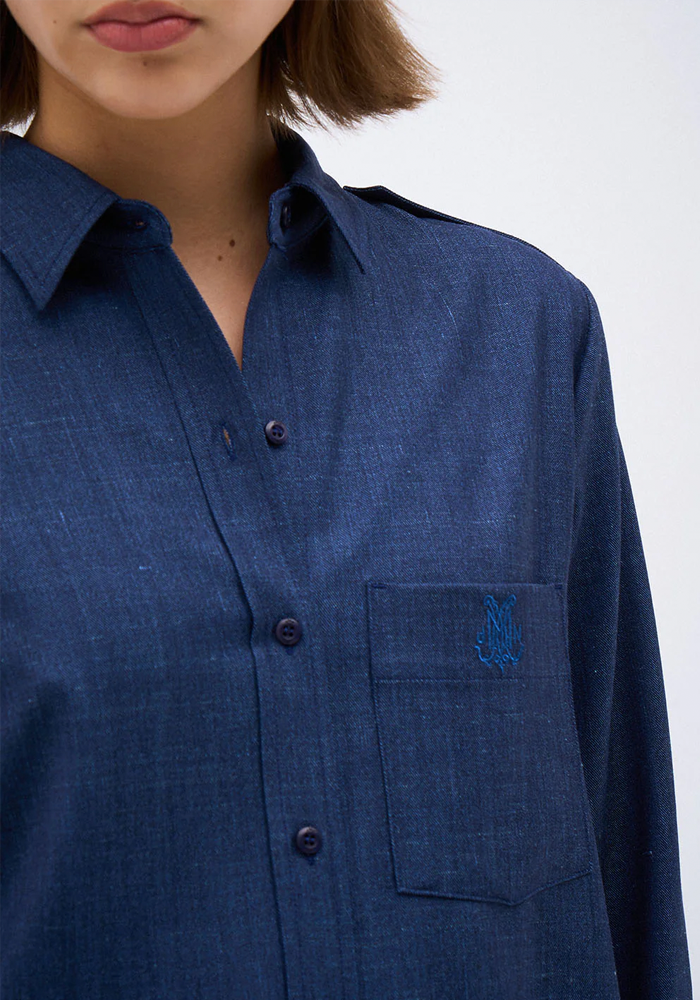 Roman Shirt Denim Effect