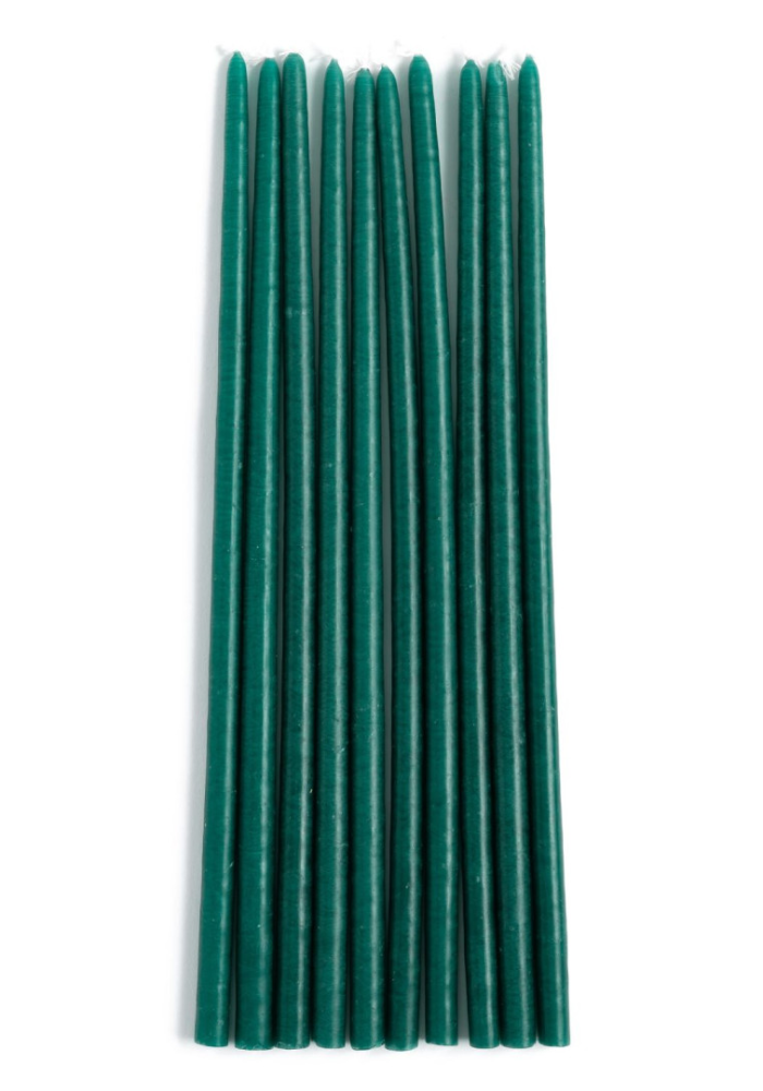 Coffret Malachite Bougies Fines Et Bougeoirs Adaptateurs - Maison Pechavy