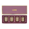 Coffret 4 Bougies Love