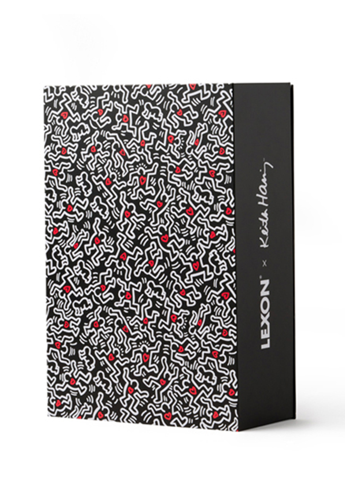 Coffret Cadeau Lexon X Keith Haring - Love Black