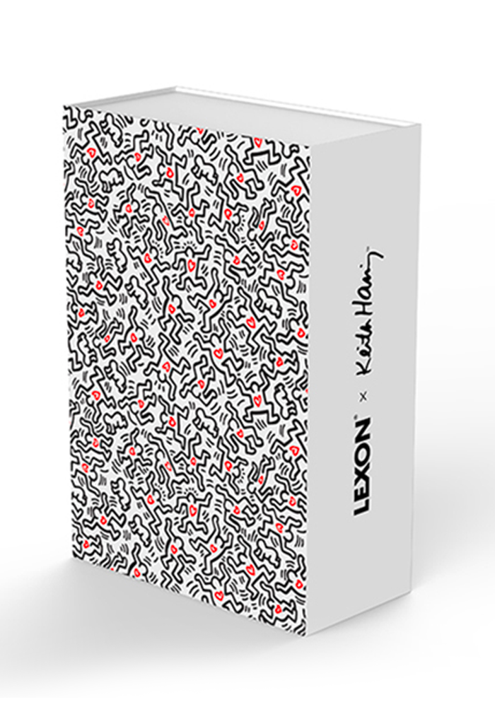Coffret Cadeau Lexon X Keith Haring - Love White