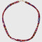 Collier Woodstock Bordeaux