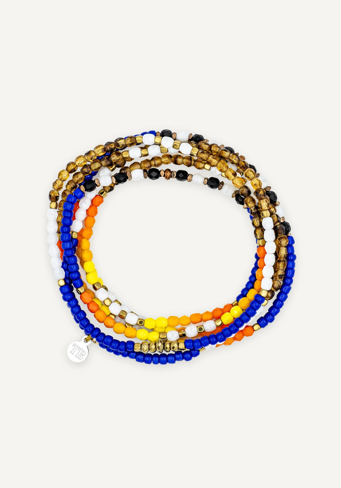 Sautoir Ou Bracelet 6 Tours Eagle Indian - Têtes Blondes