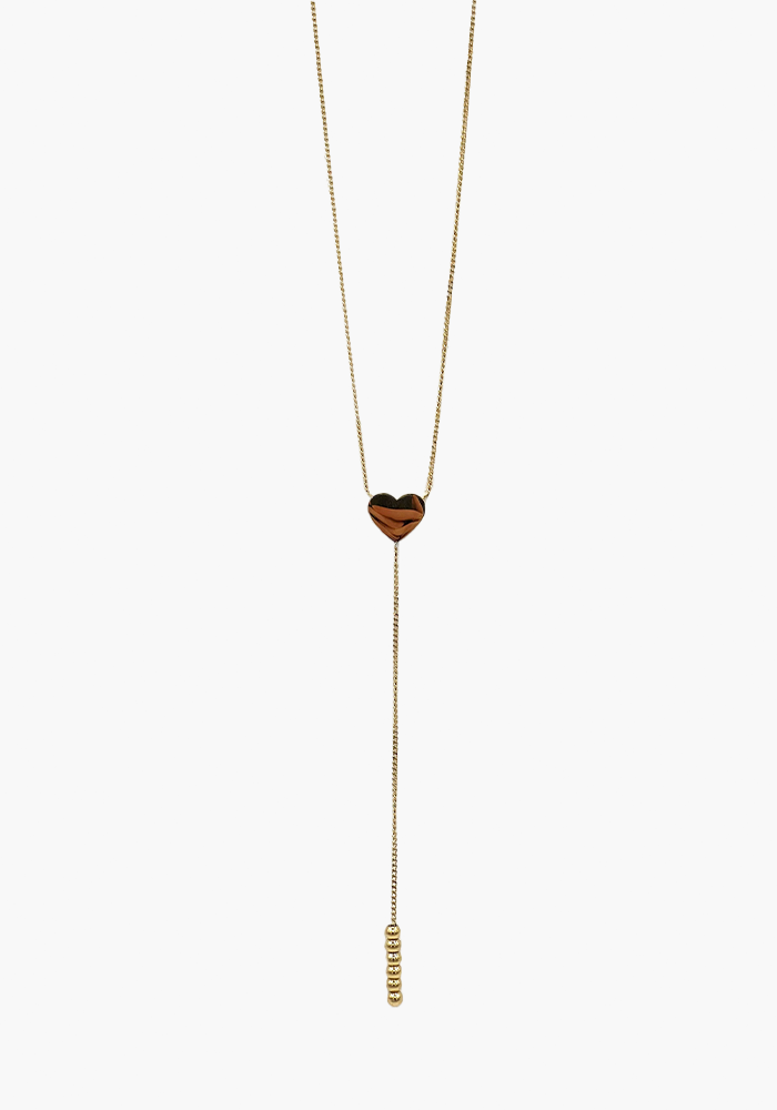 Collier Cravate Coeur - Zag Bijoux