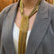 Collier Montalivet Écharpe X Blush Doré