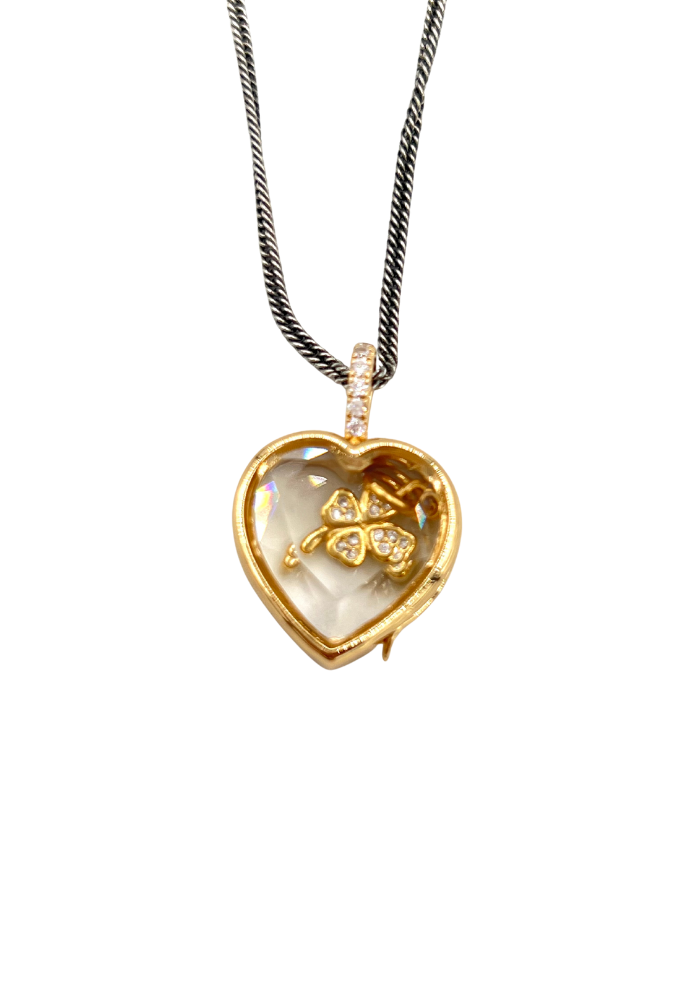 Sautoir Diana Trèfle - Delphes