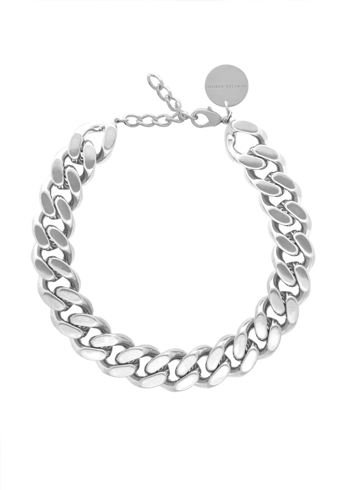 Collier Flat Chain Silver - Vanessa Baroni