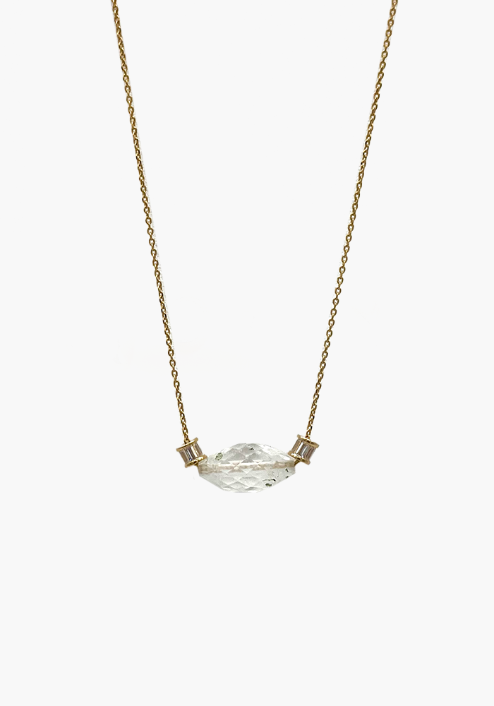 Livia Rock Crystal Necklace