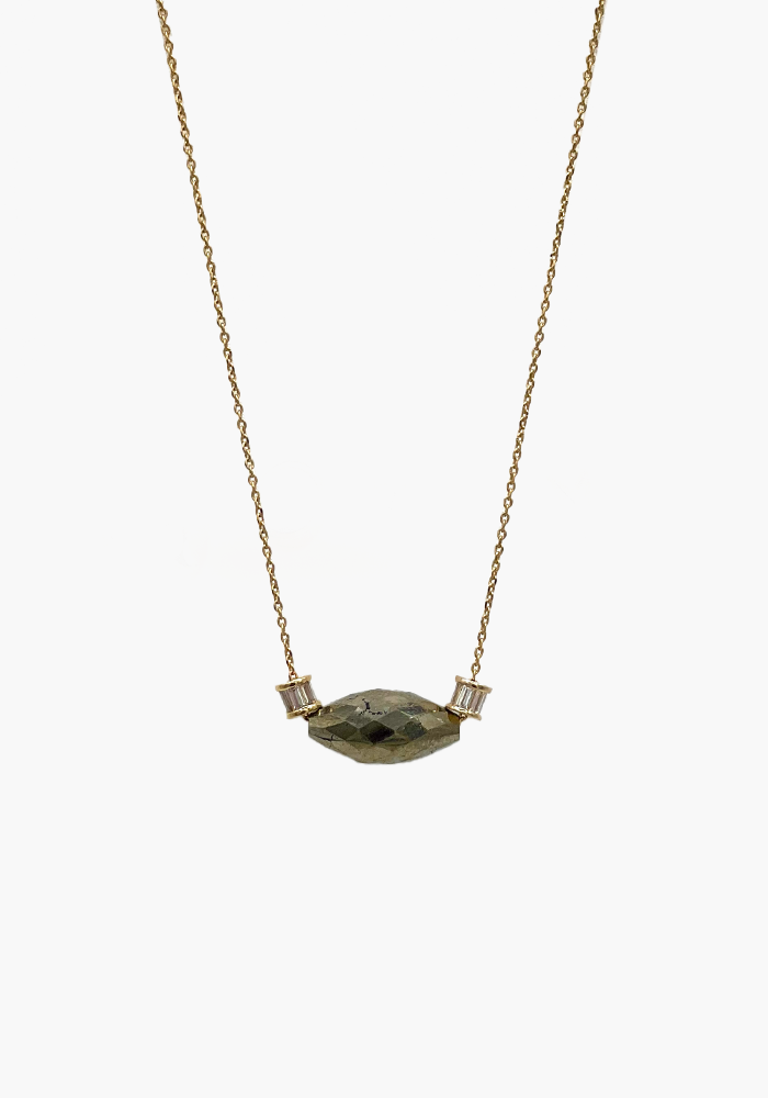 Collier Livia Pyrite - Hanka ïn