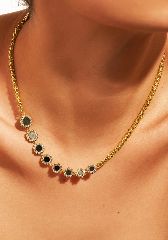 Collier Rive D'Or Obsidienne - Be Maad