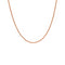 Sugar En Parles PM Faceted Necklace In 925 Silver Plate 40cm