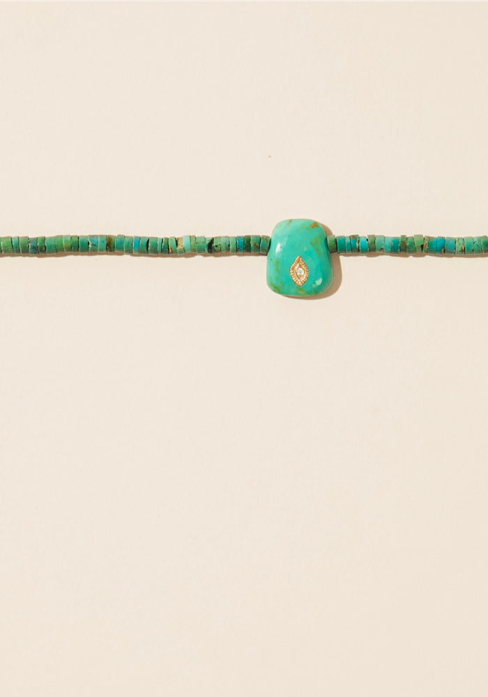 Taylor N°2 Turquoise Necklace