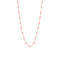 Rose Gold Necklace - Resin Pearls (16 Different Colors To Choose)