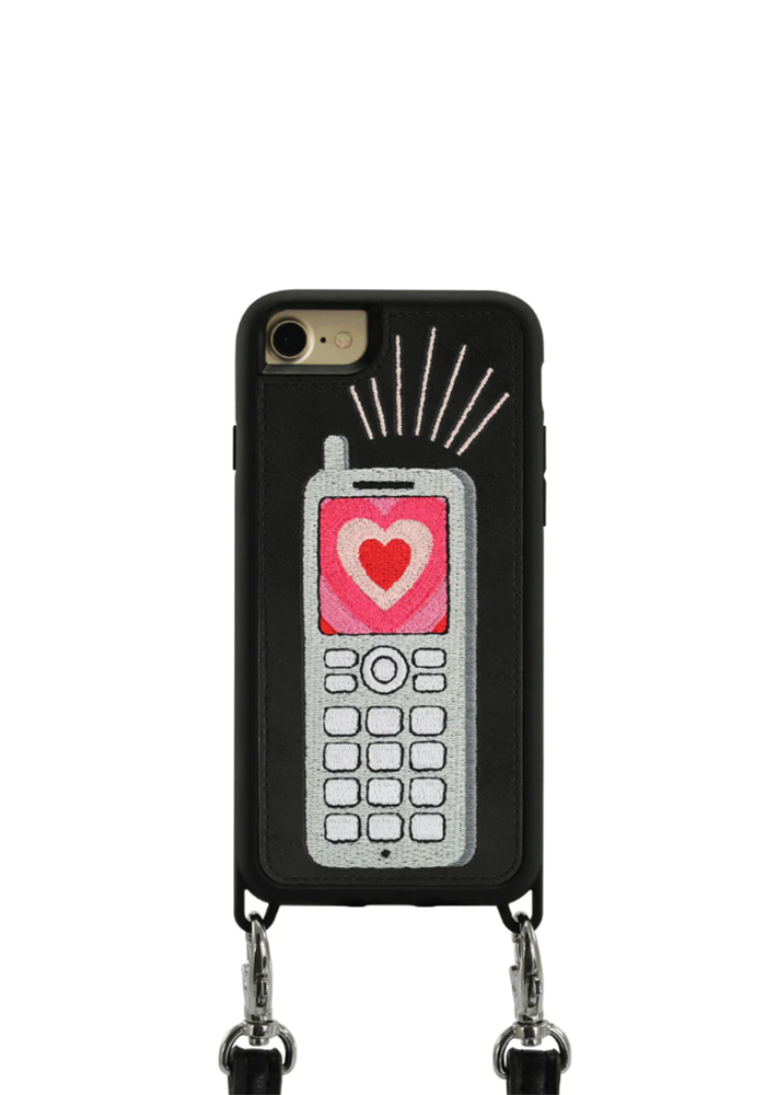 IPhone Heart Phone Case With Lanyard