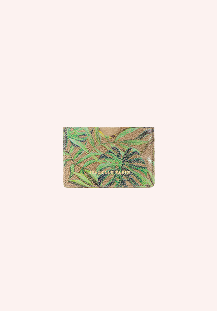 Porte-Cartes Credy Tropic Beige - Isabelle Varin