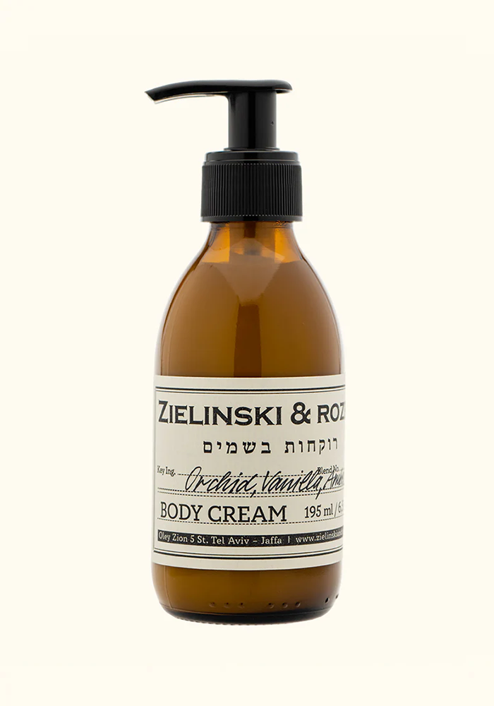 Crème Pour Le Corps Pompe Orchidée, Vanille, Ambre 195ml - Zielinski & Rozen